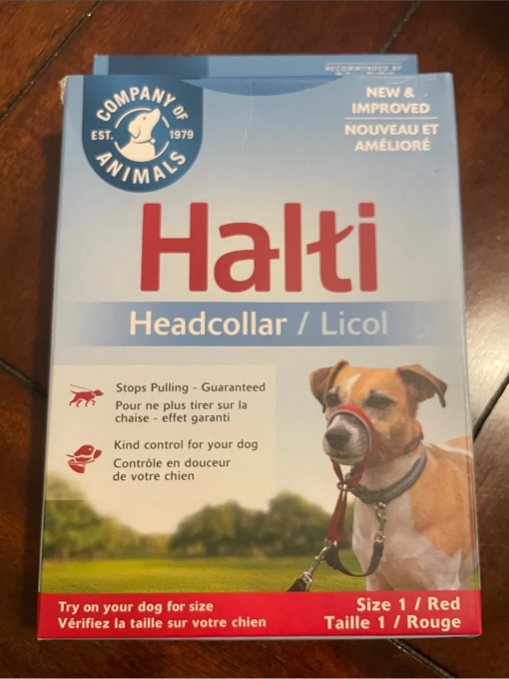 Headcollar Dog Head Collar — Red
